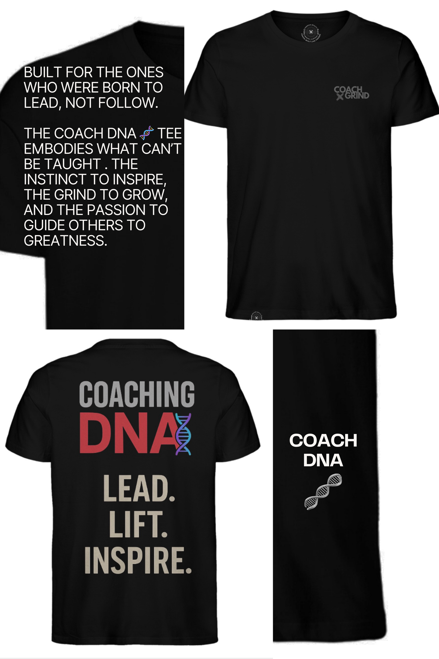 Coaching DNA Tee | CoachXGrind