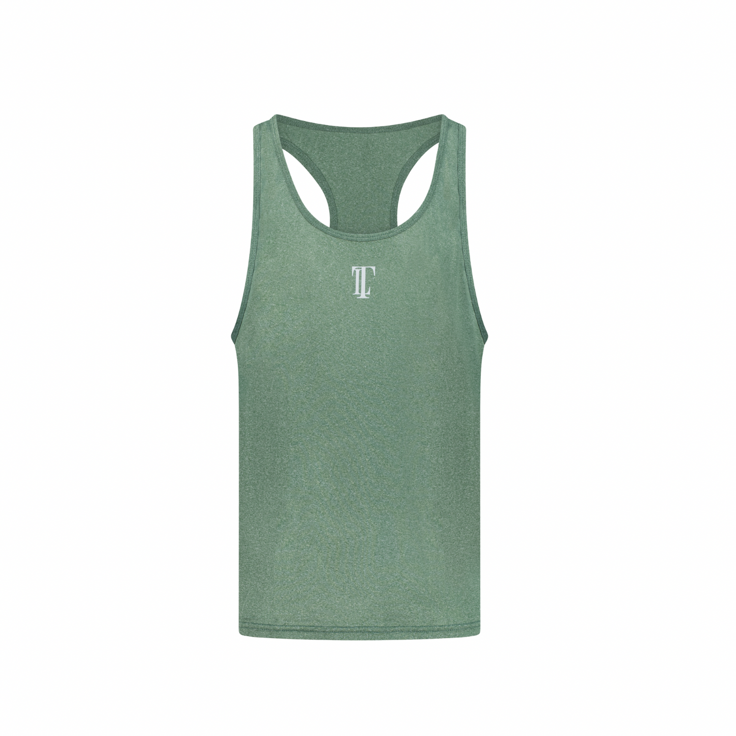 CoachXGrind™ | 
The Lifterwear™ Tank Top | Premium Performance Gymwear for Men| Heather Emerald Green