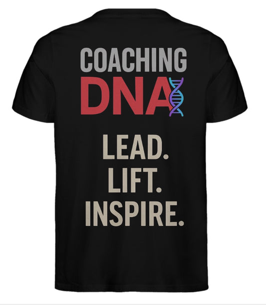 Coaching DNA Tee | CoachXGrind™ Leadership Training Shirt