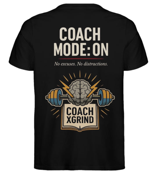 COACH MODE: ON Tee | CoachXGrind Premium Leadership Shirt